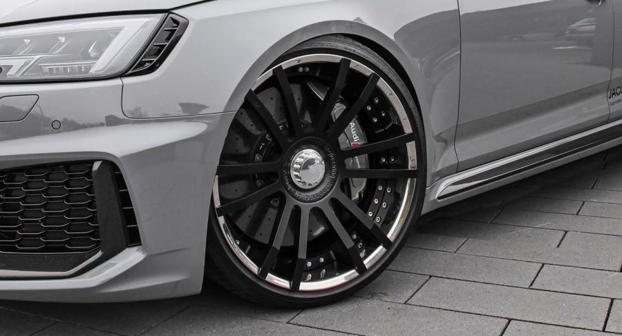 Детали экстерьера Audi RS4 Avant by Wheelsandmore 2018 года  (фото 2 из 9)